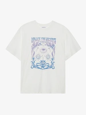 T-shirt z nadrukiem Even&Odd