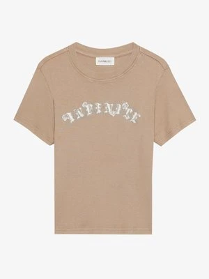 T-shirt z nadrukiem Even&Odd