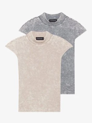 T-shirt z nadrukiem Even&Odd