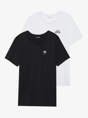 T-shirt z nadrukiem Even&Odd