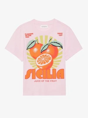T-shirt z nadrukiem Even&Odd