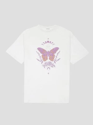 T-shirt z nadrukiem Even&Odd