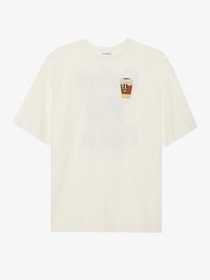 T-shirt z nadrukiem Even&Odd