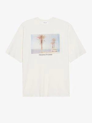 T-shirt z nadrukiem Even&Odd
