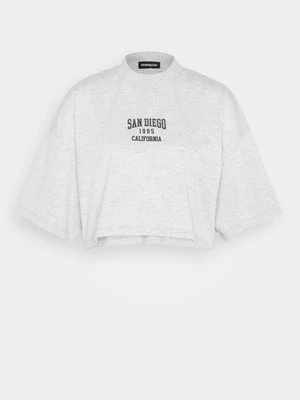 T-shirt z nadrukiem Even&Odd