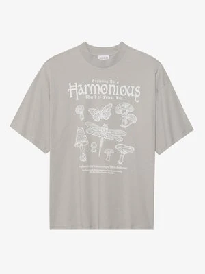 T-shirt z nadrukiem Even&Odd