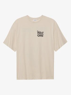 T-shirt z nadrukiem Even&Odd