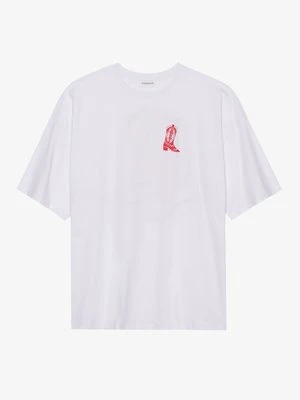 T-shirt z nadrukiem Even&Odd