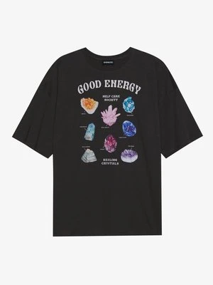 T-shirt z nadrukiem Even&Odd