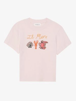 T-shirt z nadrukiem Even&Odd