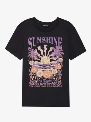 T-shirt z nadrukiem Even&Odd