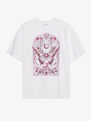 T-shirt z nadrukiem Even&Odd