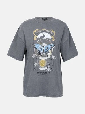 T-shirt z nadrukiem Even&Odd