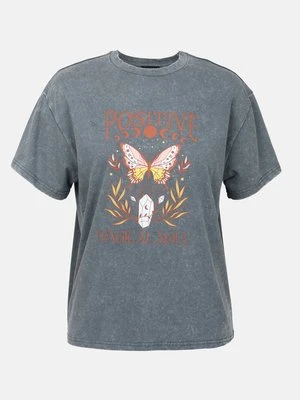 T-shirt z nadrukiem Even&Odd