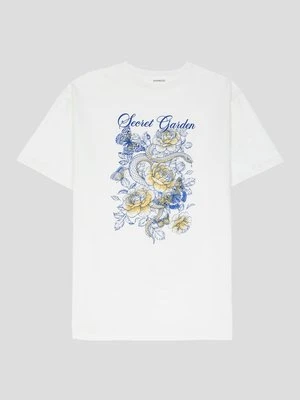 T-shirt z nadrukiem Even&Odd