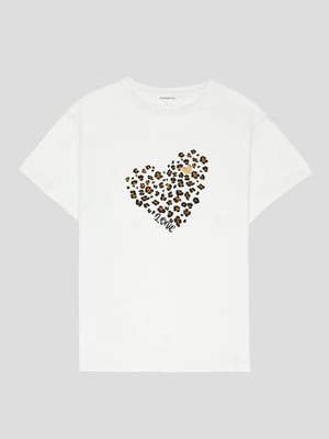 T-shirt z nadrukiem Even&Odd