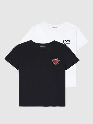 T-shirt z nadrukiem Even&Odd