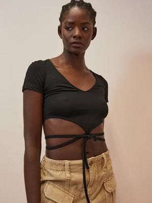 T-shirt z nadrukiem Even&Odd