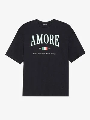 T-shirt z nadrukiem Even&Odd