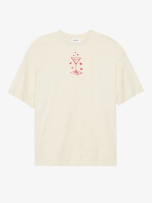 T-shirt z nadrukiem Even&Odd