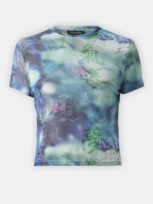 T-shirt z nadrukiem Even&Odd