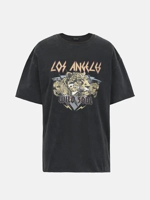T-shirt z nadrukiem Even&Odd By Zalando czarny