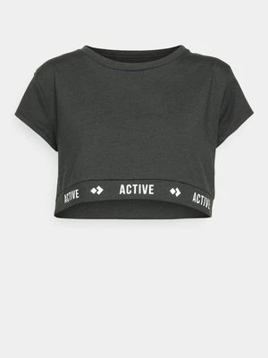 T-shirt z nadrukiem Even&Odd active