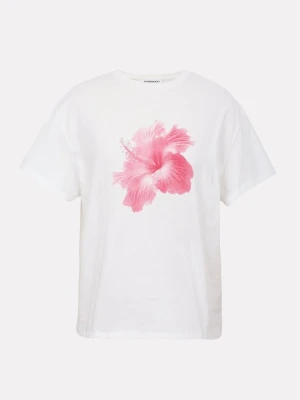 T-shirt z nadrukiem Even&Odd By Zalando biały