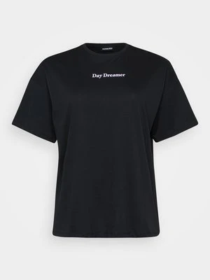 T-shirt z nadrukiem Even&Odd Curvy