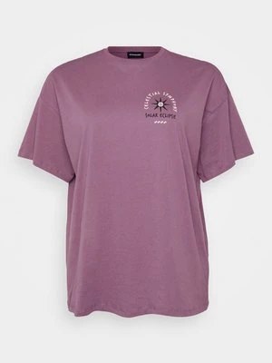 T-shirt z nadrukiem Even&Odd Curvy