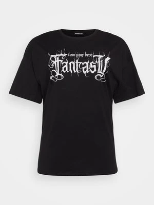 T-shirt z nadrukiem Even&Odd Curvy