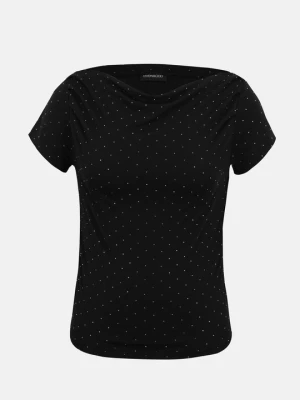 T-shirt z nadrukiem Even&Odd By Zalando czarny