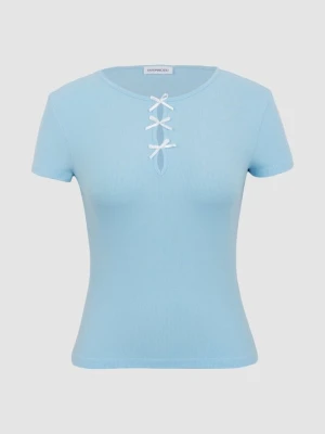 T-shirt z nadrukiem Even&Odd By Zalando niebieski