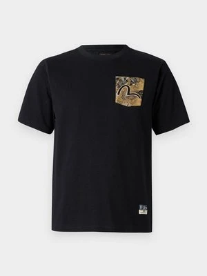 T-shirt z nadrukiem Evisu