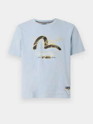 T-shirt z nadrukiem Evisu
