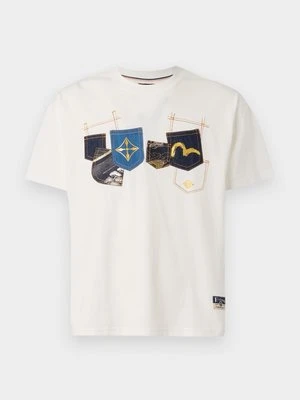 T-shirt z nadrukiem Evisu