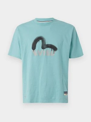 T-shirt z nadrukiem Evisu