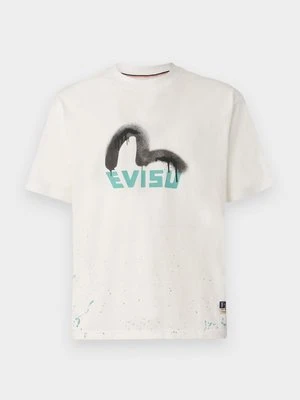 T-shirt z nadrukiem Evisu