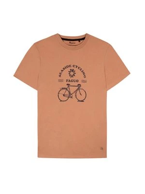 T-shirt z nadrukiem Faguo