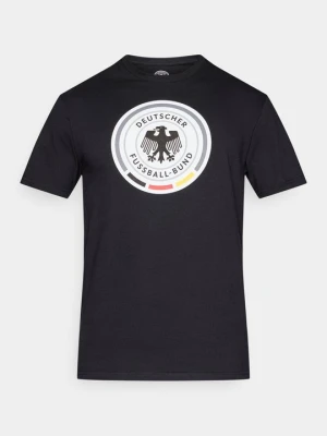 T-shirt z nadrukiem Fanatics czarny
