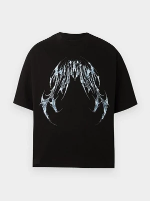T-shirt z nadrukiem FAVELA czarny