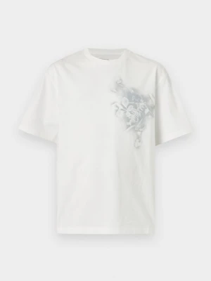 T-shirt z nadrukiem Feng Chen Wang biały