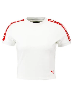 T-shirt z nadrukiem FENTY X PUMA biały