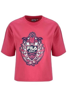 T-shirt z nadrukiem Fila