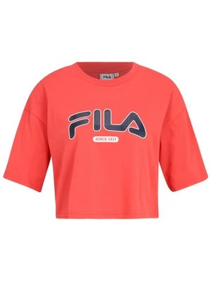 T-shirt z nadrukiem Fila