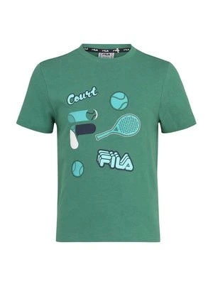 T-shirt z nadrukiem Fila