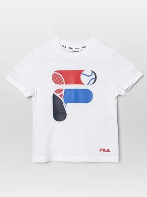 T-shirt z nadrukiem Fila