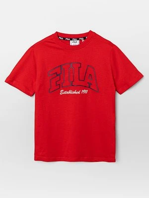T-shirt z nadrukiem Fila