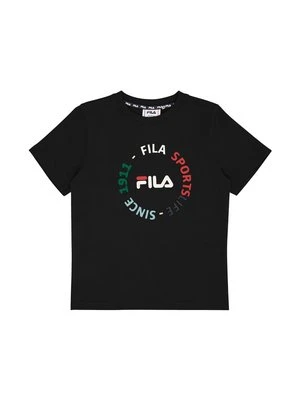 T-shirt z nadrukiem Fila