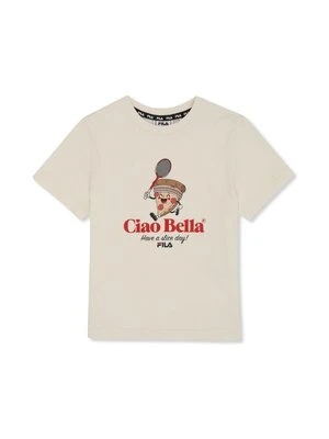 T-shirt z nadrukiem Fila